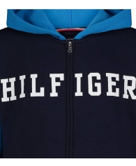 Детская толстовка на флисе Tommy Hilfiger с логотипом 1159818844 (Синий 6)