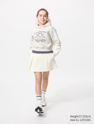 Детское худи с капюшоном DRY от UNIQLO 1159833412 (Белый 115-125)