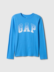 Детский лонгслив GAP логотипом 1159835978 (Синий S)