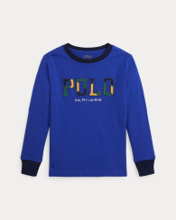 Чоловічий лонгслів для хлопчика Polo Ralph Lauren з логотипом 1159836952 (Синій 6)