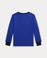 Чоловічий лонгслів для хлопчика Polo Ralph Lauren з логотипом 1159836952 (Синій 6)