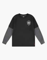 Детский лонгслив Levi's 1159837480 (Серый 128-132)