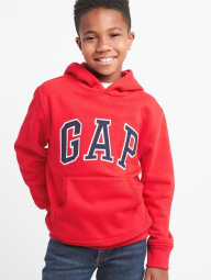 Красная детская толстовка с капюшоном GAP худи art706346 (размер 110)