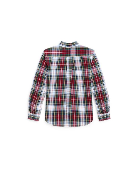 Детская рубашка Ralph Lauren в клетку 1159828702 (Разные цвета L)