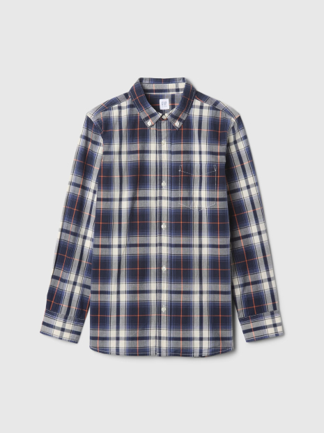 Детская рубашка из органического хлопка Poplin от GAP 1159836855 (Разные цвета XL)