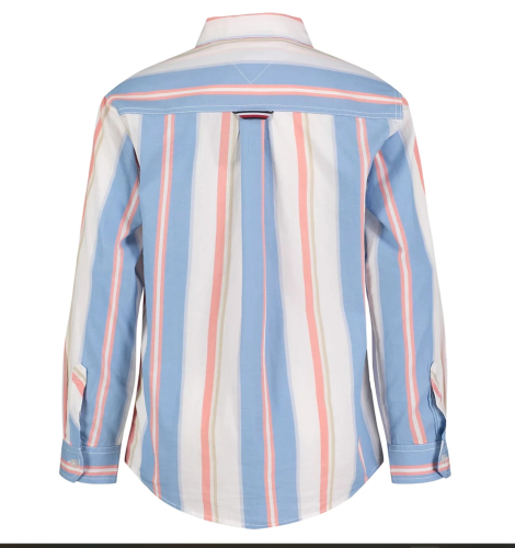 Детская рубашка Tommy Hilfiger в полоску 1159837080 (Разные цвета L)
