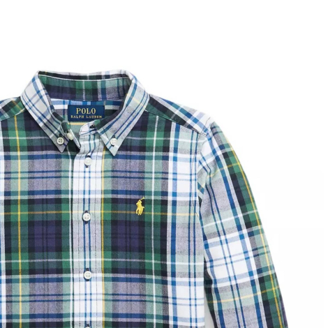 Детская рубашка Ralph Lauren в клетку 1159838088 (Разные цвета 4)