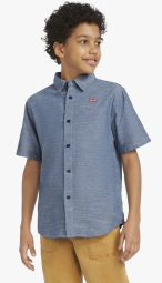 Дитяча сорочка з коротким рукавом Levi's 1159806908 (Білий/синій, 92-98)