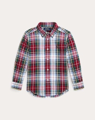 Детская рубашка Ralph Lauren в клетку 1159828702 (Разные цвета L)