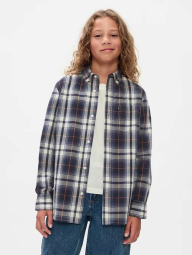 Детская рубашка из органического хлопка Poplin от GAP 1159836855 (Разные цвета XL)