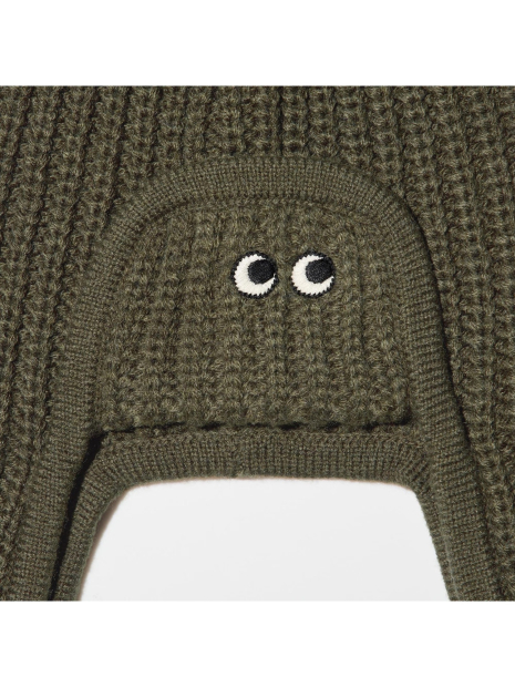 Дитяча в'язана шапка UNIQLO HEATTECH 1159832758 (Зелений M/L)