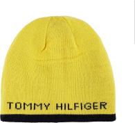 Детская шапка двухсторонняя Tommy Hilfiger 1159789265 (Желтый/Синий, 5-7 year)