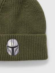 Дитяча шапка біні GAP Star Wars 1159836765 (Зелений S/M)