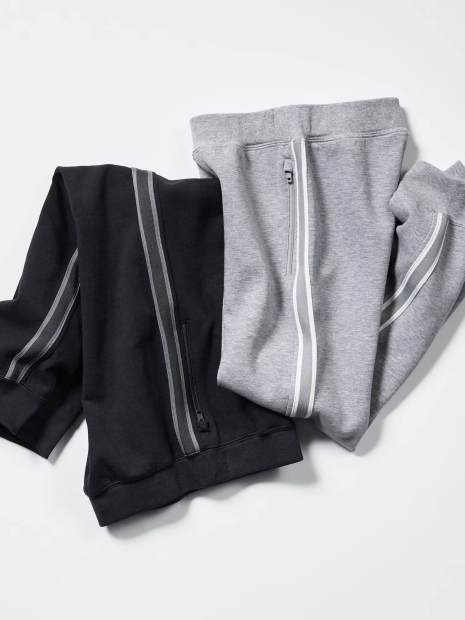 Дитячі спортивні штани UNIQLO джоггери з технологією DRY 1159835286 (Сірий 9-10)