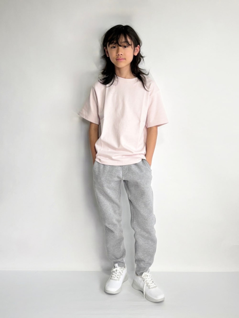 Дитячі спортивні штани UNIQLO джоггери з технологією DRY 1159835286 (Сірий 9-10)