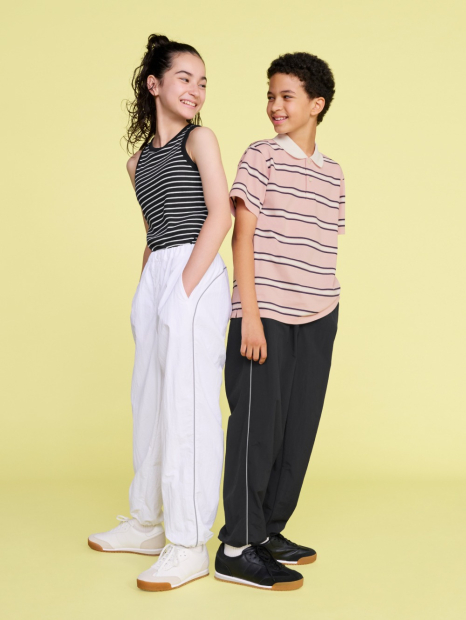 Спортивные штаны UNIQLO джоггеры 1159835372 (Черный 145-155)
