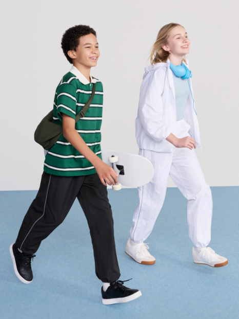 Спортивные штаны UNIQLO джоггеры 1159835372 (Черный 145-155)