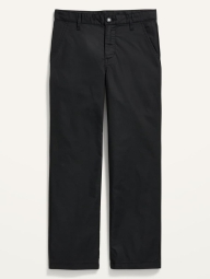 Детские брюки Old Navy школьные штаны art565975 (Черный, размер 105-114)