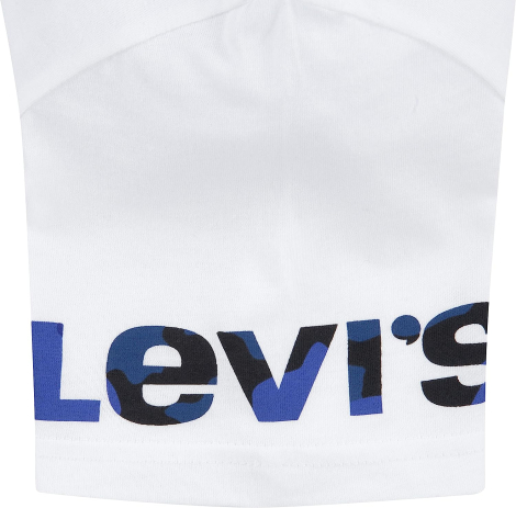 Набор из 2 детских футболок с рисунком Levi's 1159785588 (Белый, 132-147)