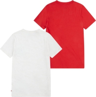 Набір із 2 дитячих футболок Levi's. 1159801266 (Білий/червоний, L) 1159801266 (Білий/червоний, L)