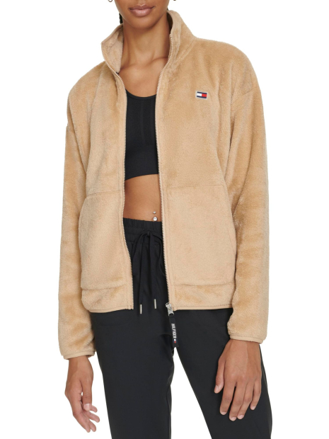 Меховая куртка Tommy Hilfiger толстовка 1159841962 (Бежевый M)