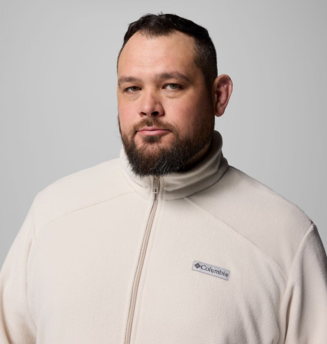 Мужская флисовая куртка Columbia 1159848415 (Серый 4X)