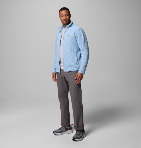 Мужская флисовая куртка Columbia 1159848419 (Голубой 1X)