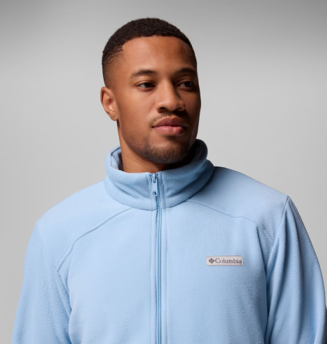 Мужская флисовая куртка Columbia 1159848419 (Голубой 1X)