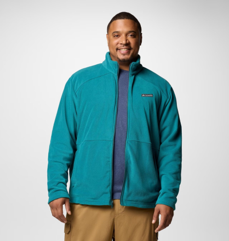Мужская флисовая куртка Columbia 1159848420 (Бирюзовый 3X)