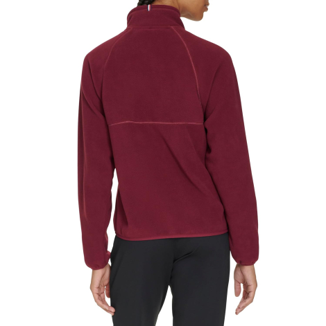 Флісова куртка Tommy Hilfiger жіноча толстовка 1159850165 (Бордовий XL)