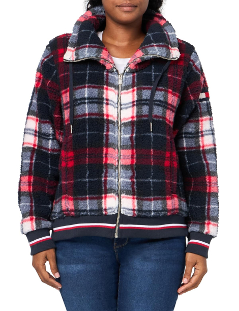 Женская меховая куртка на молнии Tommy Hilfiger 1159850429 (Разные цвета S)