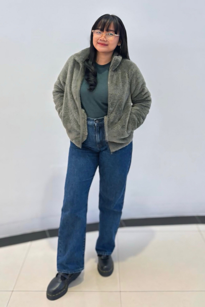 Куртка на блискавці UNIQLO зі штучного хутра 1159854766 (Зелений M)