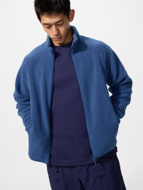 Флісова куртка UNIQLO 1159855329 (Синій 3XL)