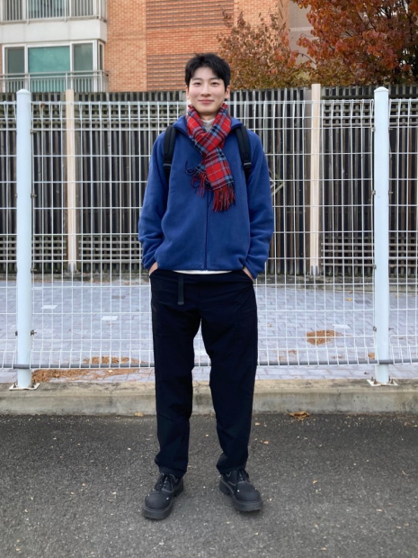 Флісова куртка UNIQLO 1159855329 (Синій 3XL)