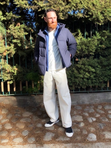 Флісова куртка UNIQLO 1159855329 (Синій 3XL)