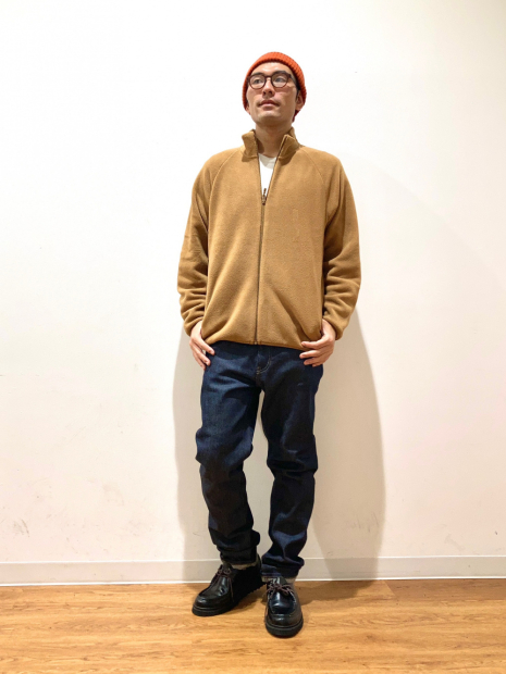 Флисовая куртка на молнии UNIQLO 1159855891 (Коричневый M)