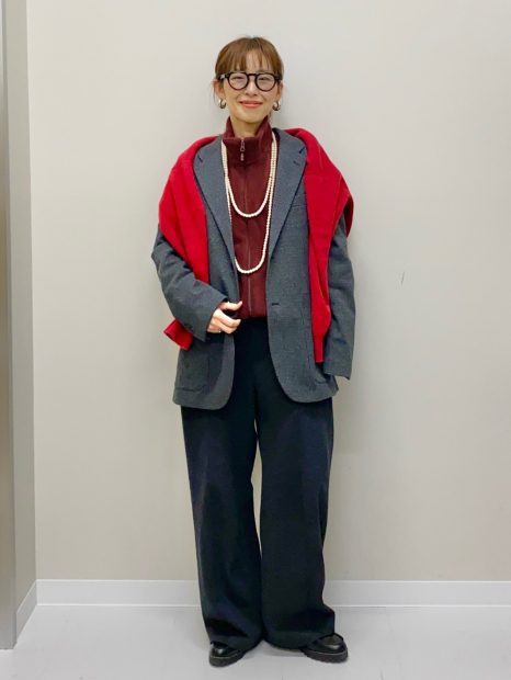 Флисовая куртка на молнии UNIQLO 1159855932 (Бордовый XXL)