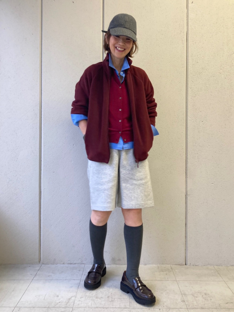 Флисовая куртка на молнии UNIQLO 1159855932 (Бордовый XXL)