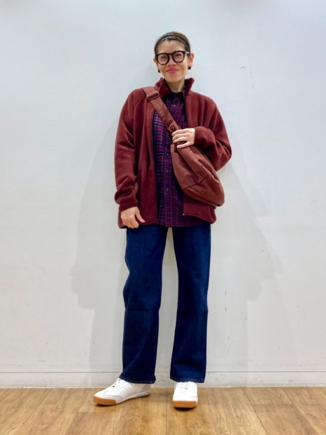 Флисовая куртка на молнии UNIQLO 1159855932 (Бордовый XXL)