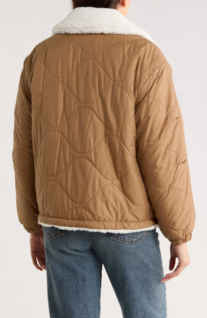 Двусторонняя куртка Levi's 1159857699 (Белый/Коричневый S)