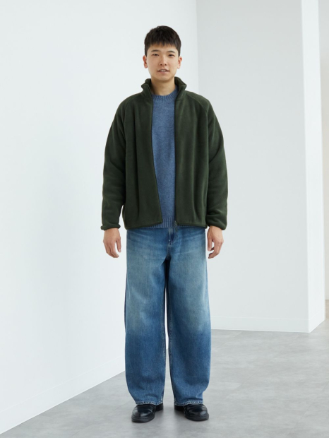 Флісова куртка UNIQLO 1159856759 (Зелений XXL)