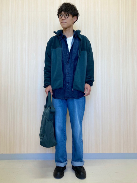 Флисовая куртка Uniqlo 1159856895 (Синий XXL)