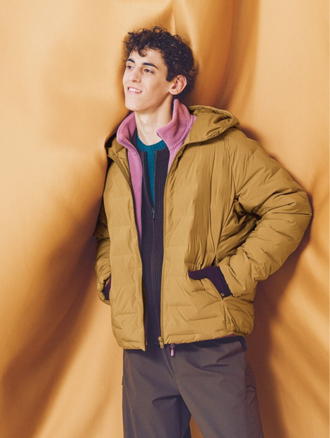 Флисовая куртка на молнии UNIQLO 1159857684 (Розовый L)