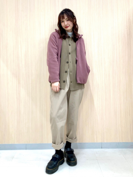 Флисовая куртка на молнии UNIQLO 1159857684 (Розовый L)