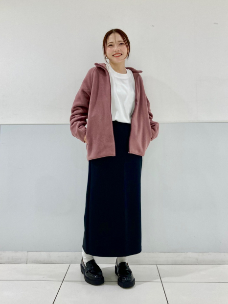 Флисовая куртка на молнии UNIQLO 1159857684 (Розовый L)