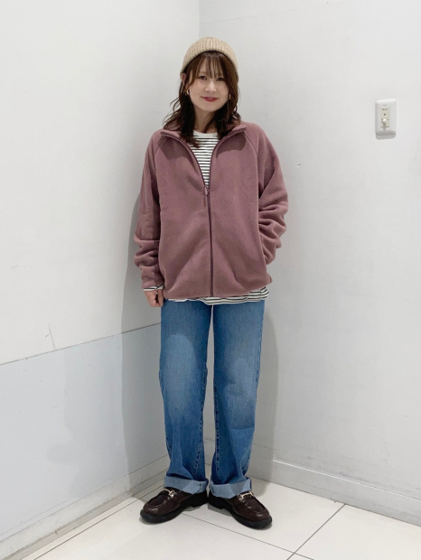 Флисовая куртка на молнии UNIQLO 1159857684 (Розовый L)