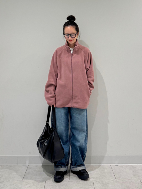 Флисовая куртка на молнии UNIQLO 1159857684 (Розовый L)