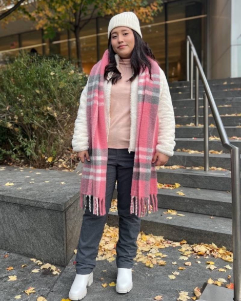 Куртка на молнии UNIQLO из искусственного меха 1159858361 (Молочный XXL)