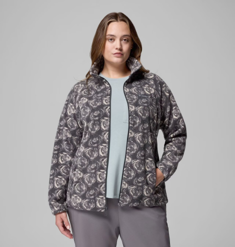 Женская флисовая куртка Columbia 1159861267 (Серый L)