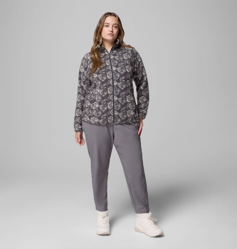 Женская флисовая куртка Columbia 1159861267 (Серый L)